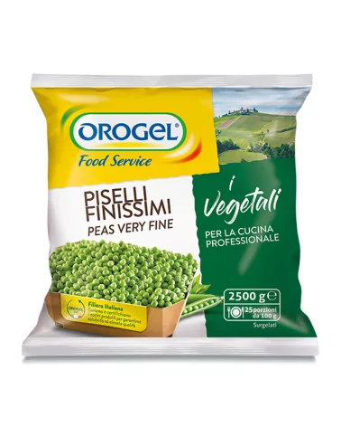 Piselli Finissimi 100%ita Orogel Kg 2,5