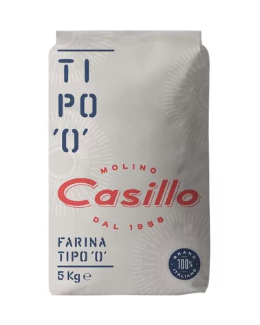 Farina Tipo 0 Casillo Kg 5