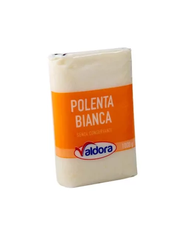 Polenta Pronta Bianca Valdora Kg 1