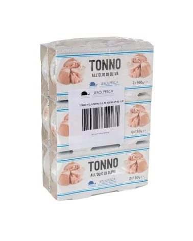 Tonno Yellowfin In Olio D'oliva Pz 12x160 Jp Kg 1,92