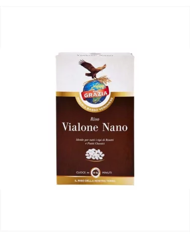 Riso Vialone Nano Sottovuoto Pz 10x1 Grazia Kg 10