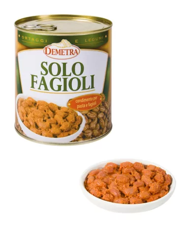 Solo Fagioli Cond.x Pasta E Fagioli Demetra Gr 880