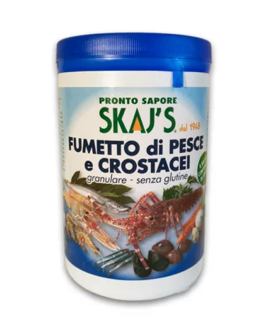 Prep.fumetto Pesce-crostacei Granul Skaj's Gr 900