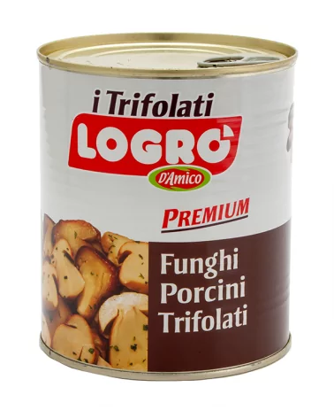 Funghi Porcini Trifolati Easyopen Logro' Gr 780