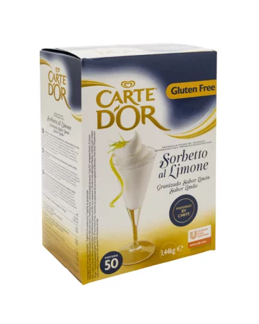 Prep.sorbetto Limone Senza Glutine Carte D'or Kg 1,44