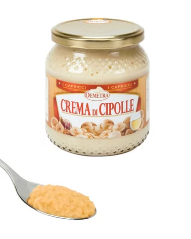 Crema Cipolla Vasetto Di Vetro Demetra Gr 550