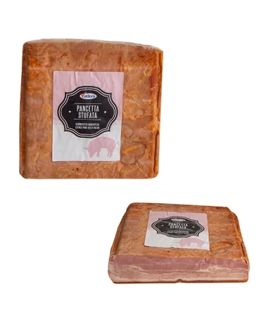 Pancetta Stufata 1-2 Sottovuoto Valdora Kg 2,4