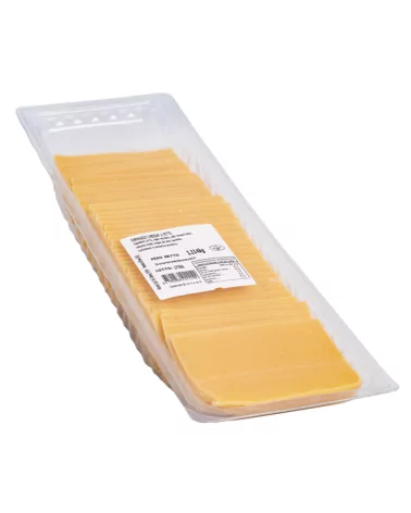 Formaggio Cheddar Affettato Vaschetta Alimenta Kg 1