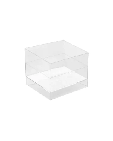 Coppetta Cube Trasparente Cc 60 Mm 47x47 Pz 15