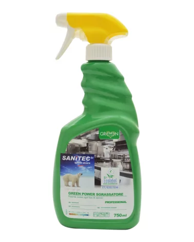 Sgrassatore Green Pow.ecolab.3101 Sanit. Ml 750