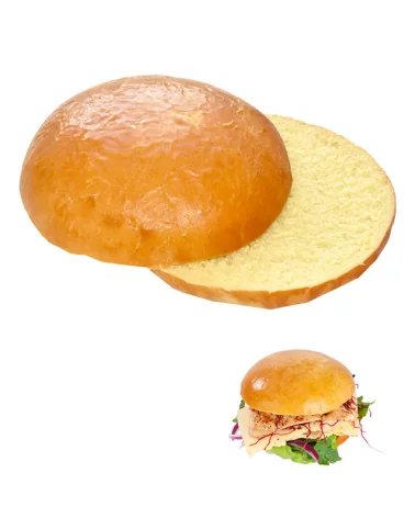 Panino Burger Glossy Dm11 Pretagliato Cotte Gr 100 Pz 44