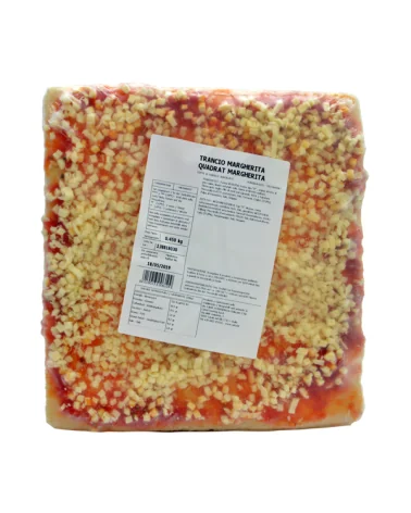 Pizza Margherita Trancio Cm 27x27 Fiorella Gr 450