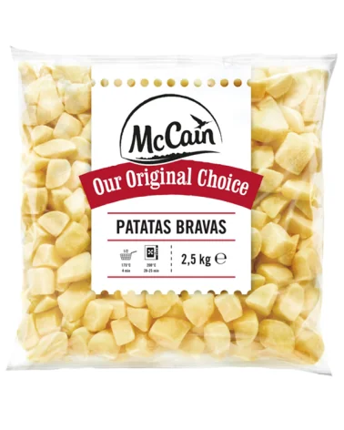 Patate Bravas Cubet Irregolar Prefritto Mccain Kg 2,5