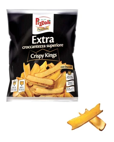 Patate Crispy Kings Extra-profess Pizzoli Kg 2,5