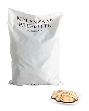 Melanzane A Fette Prefritte 100%ita Dl Iqf Kg 2,5