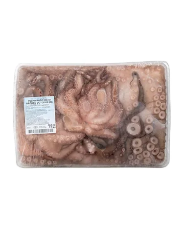 Polpo Rotto Misto Fao34 Vaschetta Moyseafood Kg 7,5