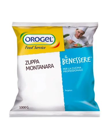 Zuppa Montanara 100%ita Il Benessere Orogel Kg 1