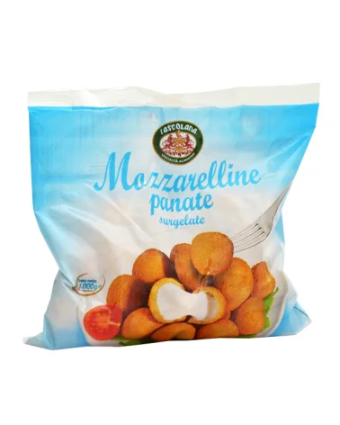 Mozzarelline Panate Pz 55-60 L'ascolana Kg 1