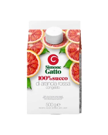 Succo Arancia Rossa 100% Congelato Pz 24 Gatto Kg 0,5