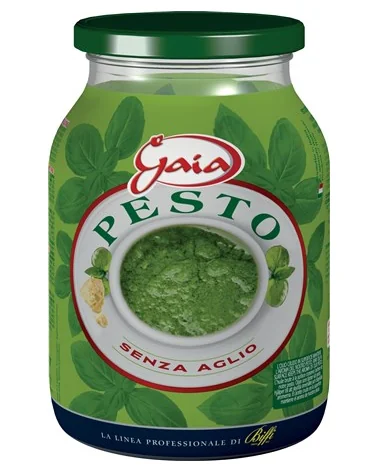 Pesto Genovese S-agl Vasetto Di Vetro Biffi Gr 980