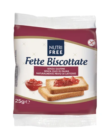 Fette Biscottate Senza Glutine Gr 25x16