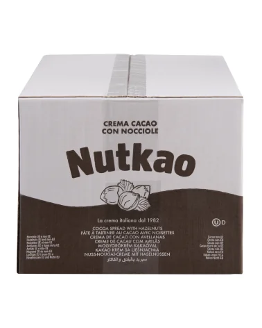 Crema Spalmabile 13% Nocciola Gr 18 Nutkao Pz 120