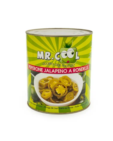 Peperoni Jalapeno Rondelle Aceto Kg 3