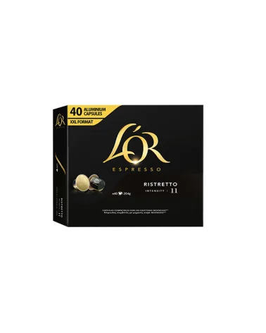 Capsule Nespresso L'or Ristretto 11 Pz 40