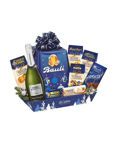 Confezione Natale Blu Cobalto Pz 8