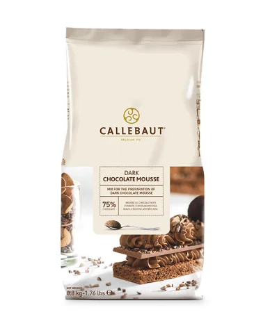 Prep Polv Mousse Cioccolato Fondente B.callebaut Gr 800