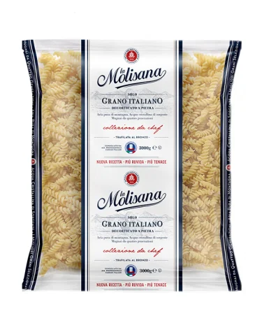 Molisana Chef 100%ita 28 Fusilli (cartone) Kg 3