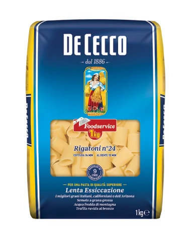 De Cecco Semola 24 Rigatoni Food S. Kg 1