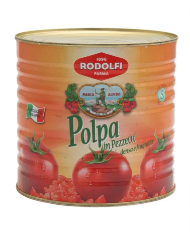 Polpa Pomod Pezzi Alpino Kg 2,5