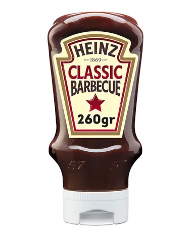 Salsa Bbq Classica Top Down Heinz Gr 260