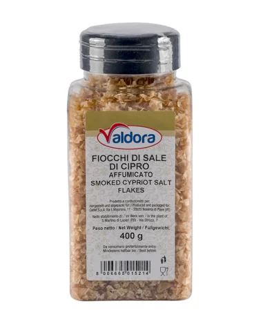 Fiocchi Sale Di Cipro Affum Vas Pet Valdora Gr 400