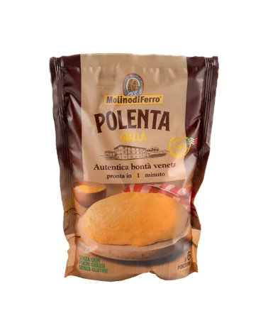 Farina Polenta Gial Istantantaneo Senza Glutine Mol.ferro Gr 360