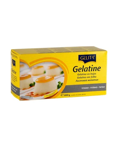 Gelatina Titanio 200 Fogli Kg 1