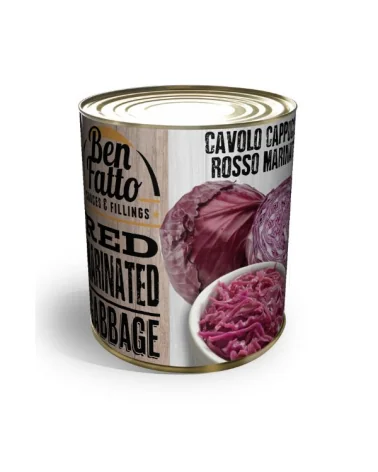 Cavolo Cappuccio Rosso Marinato Ben Fatto Gr 800