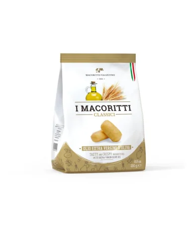 Bastoncini Di Pane Olio E.v.o. Macoritto Gr 250