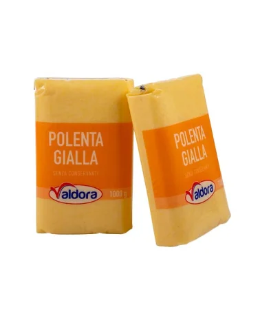 Polenta Pronta Gialla Valdora Kg 1