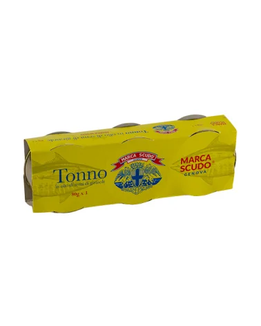 Tonno Skipjack In Olio Di Girasole Pz 3x80 Scudo Gr 240