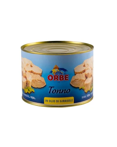 Tonno Skipjack In Olio Di Girasole Orbe Kg 1,73