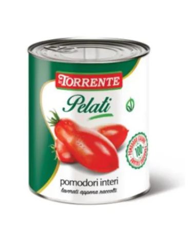 Pomodori Pelati Interi La Torrente Gr 800