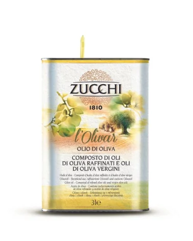 Olio Oliva L'olivar Latta Zucchi Lt 3