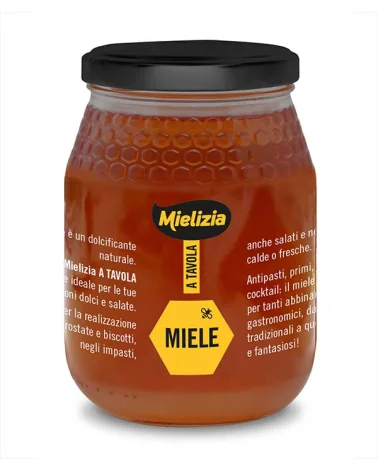 Miele Millefiori Vasetto Di Vetro Mielizia Kg 1