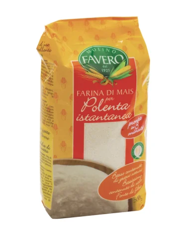 Farina Polenta Istantanea Bianca Favero Gr 500