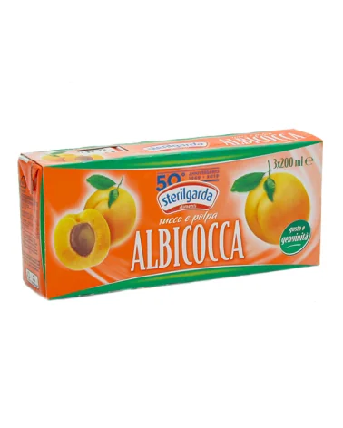 Succo E Polpa Albicocca Pz 3x0,2 Sterilgarda