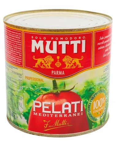 Pomodori Pelati Intero Mediterraneo Mutti Kg 2,5