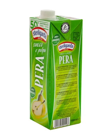 Succo E Polpa Pera Con Tappo Square Sterilgarda Lt 1