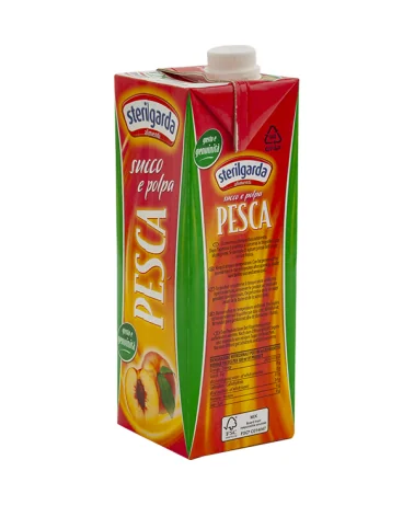 Succo E Polpa Pesca Con Tappo Square Sterilgarda Lt 1